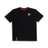 T-shirt nera da bambino con badge sul petto Ducati Corse Road, Abbigliamento Sport, SKU a762000039, Immagine 0